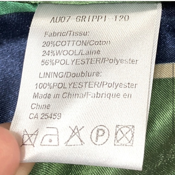 St. Martins Black & White Houndstooth Button Up Jacket S - Picture 5 of 16